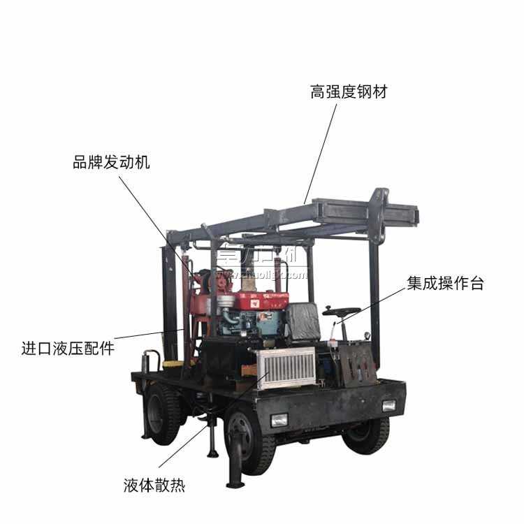 XYX-3A車(chē)載式水井鉆機